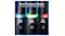 Oral-B iO5 gum pressure sensor showing brushing feedback lights for too soft, just right, and too hard pressure Oral-B iO5 gum pressure sensor showing brushing feedback lights for too soft, just right, and too hard pressure