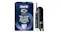 An iO5 electric toothbrush set with retail box, charging base, travel case, and two brush heads An iO5 electric toothbrush set with retail box, charging base, travel case, and two brush heads