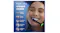 A person brushing teeth with an Oral-B iO electric toothbrush beside feature icons for cavity protection, deep clean, and gum care A person brushing teeth with an Oral-B iO electric toothbrush beside feature icons for cavity protection, deep clean, and gum care