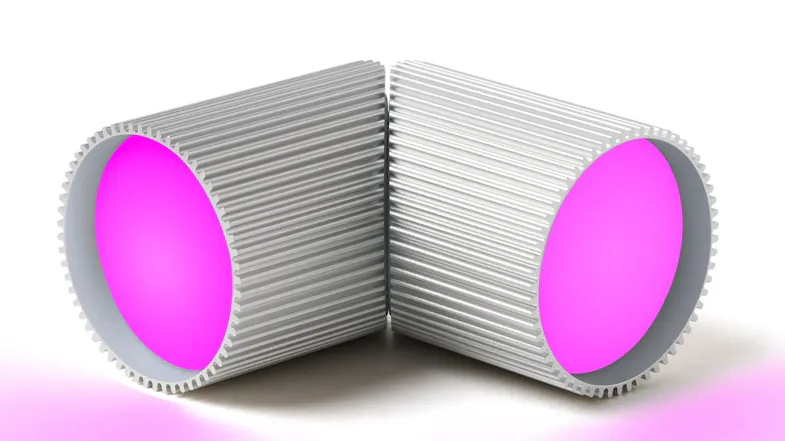 Ray small lights illuminated in pink light mode, emphasising the ambient lighting effect and modern styling Ray small lights illuminated in pink light mode, emphasising the ambient lighting effect and modern styling
