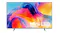 Front view of a Samsung Mini LED TV displaying vivid abstract colours with a thin black bezel and dual-foot stand Front view of a Samsung Mini LED TV displaying vivid abstract colours with a thin black bezel and dual-foot stand