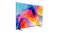 Angled view of a Samsung 55" Mini LED TV with abstract colour visuals and a sleek, modern frame design Angled view of a Samsung 55" Mini LED TV with abstract colour visuals and a sleek, modern frame design