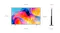 TV dimensions diagram with front and side views labelled with measurements in millimetres TV dimensions diagram with front and side views labelled with measurements in millimetres