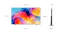 TV dimensions diagram with front and side views labelled with measurements in millimetres TV dimensions diagram with front and side views labelled with measurements in millimetres