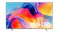 Front view of a Samsung Mini LED TV displaying vivid abstract colours with a thin black bezel and dual-foot stand Front view of a Samsung Mini LED TV displaying vivid abstract colours with a thin black bezel and dual-foot stand