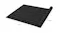 Black weed barrier fabric roll showing size labels: 50 m length by 1.83 m width Black weed barrier fabric roll showing size labels: 50 m length by 1.83 m width