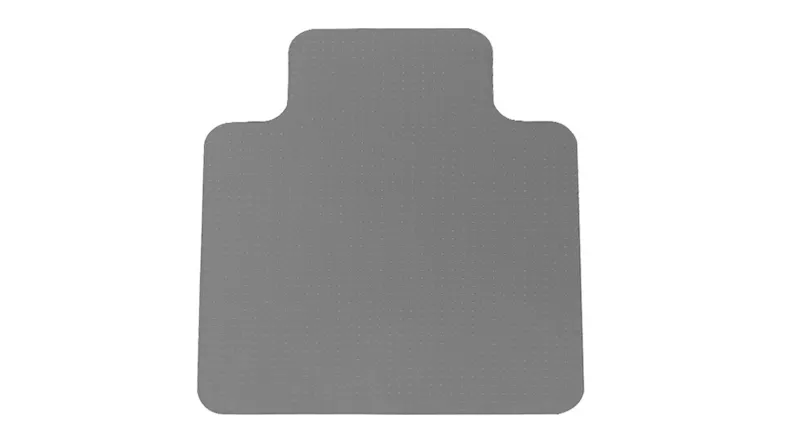 Front view of the Marlow PVC Chair Mat with Pins Front view of the Marlow PVC Chair Mat with Pins