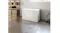Haier deep freezer in garage interior with shelves, boxes and a bicycle wheel visible Haier deep freezer in garage interior with shelves, boxes and a bicycle wheel visible