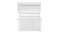Open the Haier chest freezer with the top lid raised, revealing a wide storage compartment and a clean interior Open the Haier chest freezer with the top lid raised, revealing a wide storage compartment and a clean interior