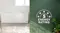 Haier white chest freezer in a modern room with a 5.5 energy rating graphic Haier white chest freezer in a modern room with a 5.5 energy rating graphic