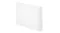 White air dehumidifier front cover with perforated panel design for airflow and dust protection White air dehumidifier front cover with perforated panel design for airflow and dust protection