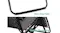 Details of non-slip feet on the base and elastic bungee threading for flexible support Details of non-slip feet on the base and elastic bungee threading for flexible support