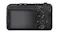 A mirrorless camera showing the LCD screen, control dials, buttons, and textured grip A mirrorless camera showing the LCD screen, control dials, buttons, and textured grip