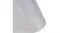 A close-up of the Marlow chair mat corner showing clear PVC material with evenly spaced grip pins and a rounded edge A close-up of the Marlow chair mat corner showing clear PVC material with evenly spaced grip pins and a rounded edge
