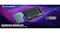 Turtle Beach KP7 RGB gaming keypad with wrist rest and control knob on purple gradient background with product text Turtle Beach KP7 RGB gaming keypad with wrist rest and control knob on purple gradient background with product text