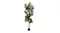 Tall Lambu artificial fiddle leaf fig tree with lush green leaves in a black pot Tall Lambu artificial fiddle leaf fig tree with lush green leaves in a black pot
