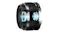 Cutaway view of a black Olympus 17mm lens, revealing internal glass elements inside the lens body Cutaway view of a black Olympus 17mm lens, revealing internal glass elements inside the lens body