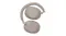 Folded view of Sony headphones focusing on symmetrical earcups Folded view of Sony headphones focusing on symmetrical earcups