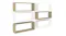 NNEVL Floating Rectangle Wall Shelves in a 60 x 15 x 33cm size NNEVL Floating Rectangle Wall Shelves in a 60 x 15 x 33cm size