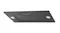 A left-angle view of the Schweigen undermount rangehood featuring a mesh filter, push controls and LED lights A left-angle view of the Schweigen undermount rangehood featuring a mesh filter, push controls and LED lights