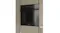 An angled view of a built-in steam oven with a black glass finish installed in a beige cabinet An angled view of a built-in steam oven with a black glass finish installed in a beige cabinet