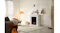 Cosy living room setup with the electric fireplace as a centerpiece Cosy living room setup with the electric fireplace as a centerpiece