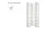 A storage cabinet is shown placed vertically and horizontally, highlighting its versatile design and multiple open shelves A storage cabinet is shown placed vertically and horizontally, highlighting its versatile design and multiple open shelves