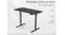 A desk highlighting its easy setup, eco-friendly materials and flexible height for any workspace A desk highlighting its easy setup, eco-friendly materials and flexible height for any workspace