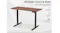 A desk highlighting its easy setup, eco-friendly materials and flexible height for any workspace A desk highlighting its easy setup, eco-friendly materials and flexible height for any workspace