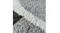 Close-up detail of a Laine area rug showing the plush, thick pile texture and contrasting grey and white pattern Close-up detail of a Laine area rug showing the plush, thick pile texture and contrasting grey and white pattern