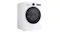Left-side angled view of a sleek LG Series 9 9kg Heat Pump Dryer Left-side angled view of a sleek LG Series 9 9kg Heat Pump Dryer