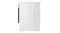 Flat side view of the sleek white exterior panel of the LG Series 9 9kg dryer Flat side view of the sleek white exterior panel of the LG Series 9 9kg dryer