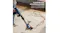 Vacuum head moving forward and backwards on the carpet to collect dirt missed by other vacuums Vacuum head moving forward and backwards on the carpet to collect dirt missed by other vacuums
