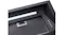An angled view of undermount rangehood controls showing push button panel and its LED strip lights An angled view of undermount rangehood controls showing push button panel and its LED strip lights