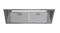 Full view of the Schweigen 90cm undermount rangehood with twin mesh filters, LED lighting panel and stainless-steel finish Full view of the Schweigen 90cm undermount rangehood with twin mesh filters, LED lighting panel and stainless-steel finish