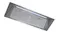 Schweigen undermount rangehood angled view with stainless steel finish, dual mesh filters and integrated LED strip lighting Schweigen undermount rangehood angled view with stainless steel finish, dual mesh filters and integrated LED strip lighting