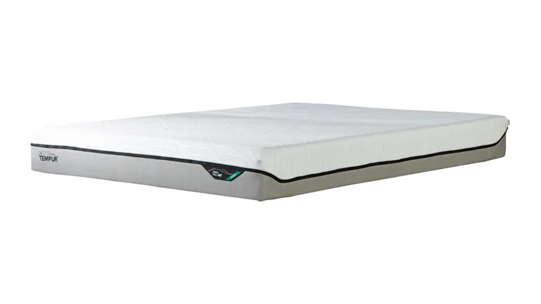 Tempur Pro Air mattress angled view on a solid white background Tempur Pro Air mattress angled view on a solid white background