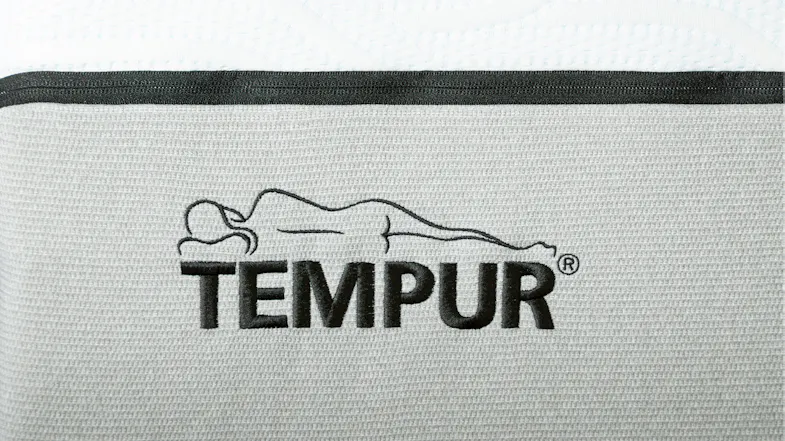 A view of tempur's brand logo A view of tempur's brand logo