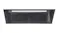 Front view of a 90cm matte black undermount rangehood Front view of a 90cm matte black undermount rangehood