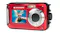 Front view of the digital camera showcasing a selfie screen Front view of the digital camera showcasing a selfie screen