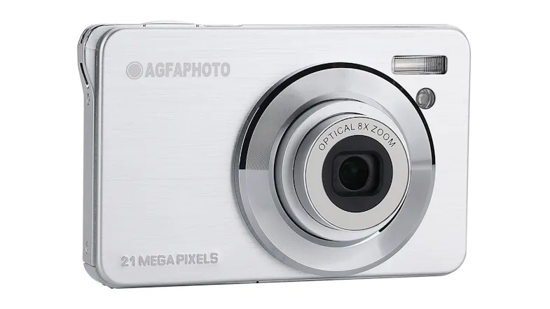 AgfaPhoto Realishot DC8300 Compact Digital Camera in a sleek silver colour AgfaPhoto Realishot DC8300 Compact Digital Camera in a sleek silver colour