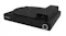 Victrola Stream semi-automatic belt-driven turntable in black with closed lid, minimalist design and front control knob Victrola Stream semi-automatic belt-driven turntable in black with closed lid, minimalist design and front control knob