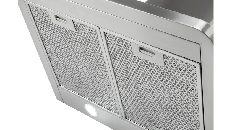 60cm wall-mounted rangehood underside with two mesh filters and built-in light 60cm wall-mounted rangehood underside with two mesh filters and built-in light