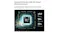 An infographic highlighting processor performance, with a microchip labelled "LG alpha 8 4K AI Processor Gen3 An infographic highlighting processor performance, with a microchip labelled "LG alpha 8 4K AI Processor Gen3