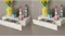 Floating shelf with decor on top and a partially open drawer revealing stacked books inside Floating shelf with decor on top and a partially open drawer revealing stacked books inside