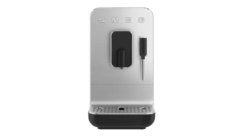 A Smeg Bean-to-Cup Automatic Coffee Machine with Built-In Milk Frother A Smeg Bean-to-Cup Automatic Coffee Machine with Built-In Milk Frother