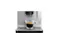 Front view of the machine, highlighting a glass cup of espresso on the drip tray Front view of the machine, highlighting a glass cup of espresso on the drip tray