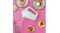 Pink counter with a Smeg hand mixer, highlighting fresh strawberry tarts Pink counter with a Smeg hand mixer, highlighting fresh strawberry tarts