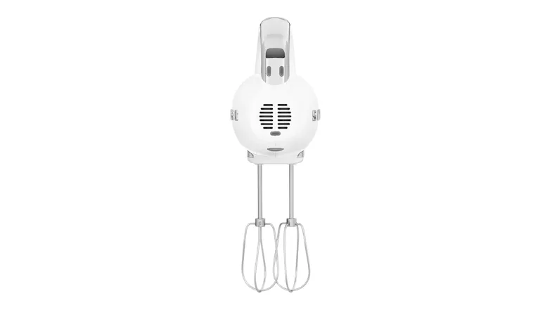 Rear view of the Smeg electric mixer showing vent holes Rear view of the Smeg electric mixer showing vent holes