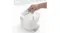 Hand placing replacement filter into Cheerble pet fountain with text reads “Filter changes every 3 to 4 weeks for best results” Hand placing replacement filter into Cheerble pet fountain with text reads “Filter changes every 3 to 4 weeks for best results”